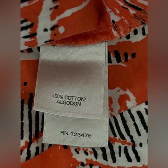 Emma James Women’s Sleeveless Tropical Print‎ Blouse Size 8 - Picture 3 of 8